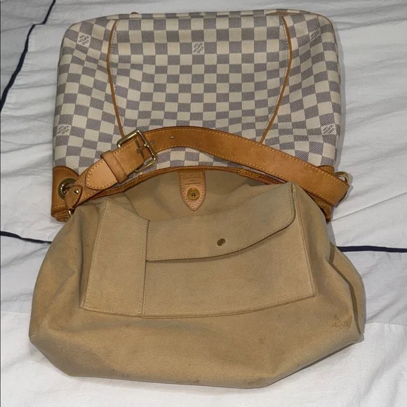 Louis Vuitton Damier Azur Galliera PM Shoulder Bag - Picture 11 of 15